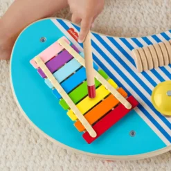 FISHER PRICE -WOODEN MUSIC TABLE