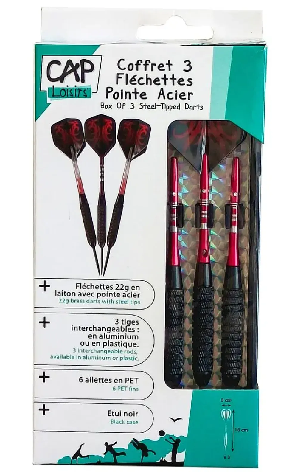 FLECHETTES POINTE ACIER