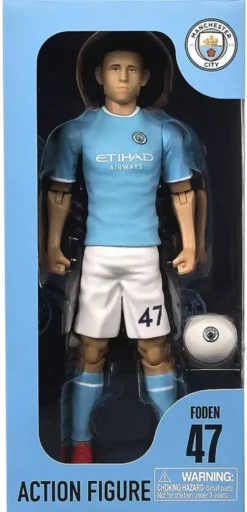 FOOTBALL FIGURINE FODEN MANCHESTER CITY