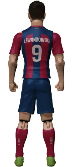 FOOTBALL FIGURINE LEWANDOWSKI FC BARCELONE 20 CM