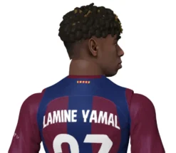 FOOTBALL FIGURINE YAMAL FC BARCELONE 20 CM