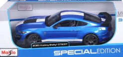 1/18 FORD SHELBY - BLEUE ET BLANCHE