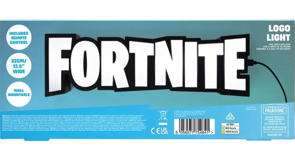 FORNITE - LAMPE LOGO
