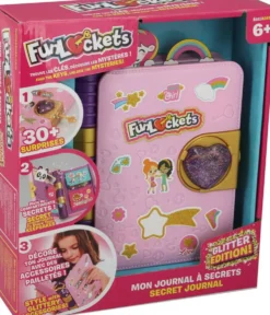 FUNLOCKETS - MON JOURNAL A SECRETS EDITION PAILLETEE