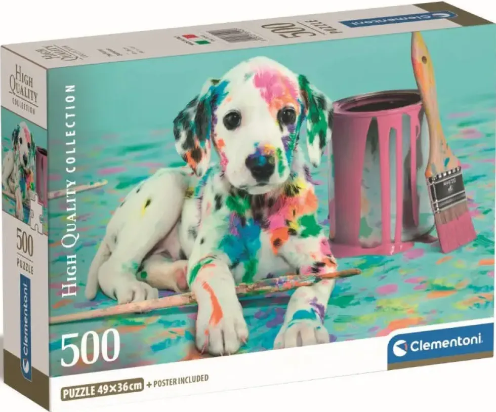 FUNNY DALMATIAN - PUZZLE COMPACT 500 PIECES