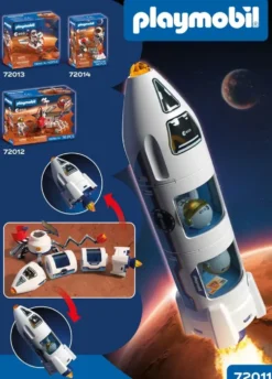 FUSEE D'EXPLORATION SUR MARS DE L'ESA 72011