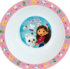 GABBY ET LA MAISON MAGIQUE ENSEMBLE REPAS ASSIETTE, BOL, VERRE