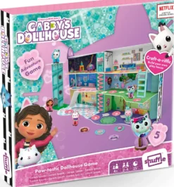 GABBY ET LA MAISON MAGIQUE - LE JEU CHAT' TASTIQUE - JEU DE PLATEAU 3D