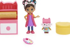 GABBY ET LA MAISON MAGIQUE - PACK 2 FIGURINES ET ACCESSOIRES STUDIO D'ART