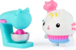 GABBY ET LA MAISON MAGIQUE- PACK FIGURINE CHAT + ACCESSOIRE