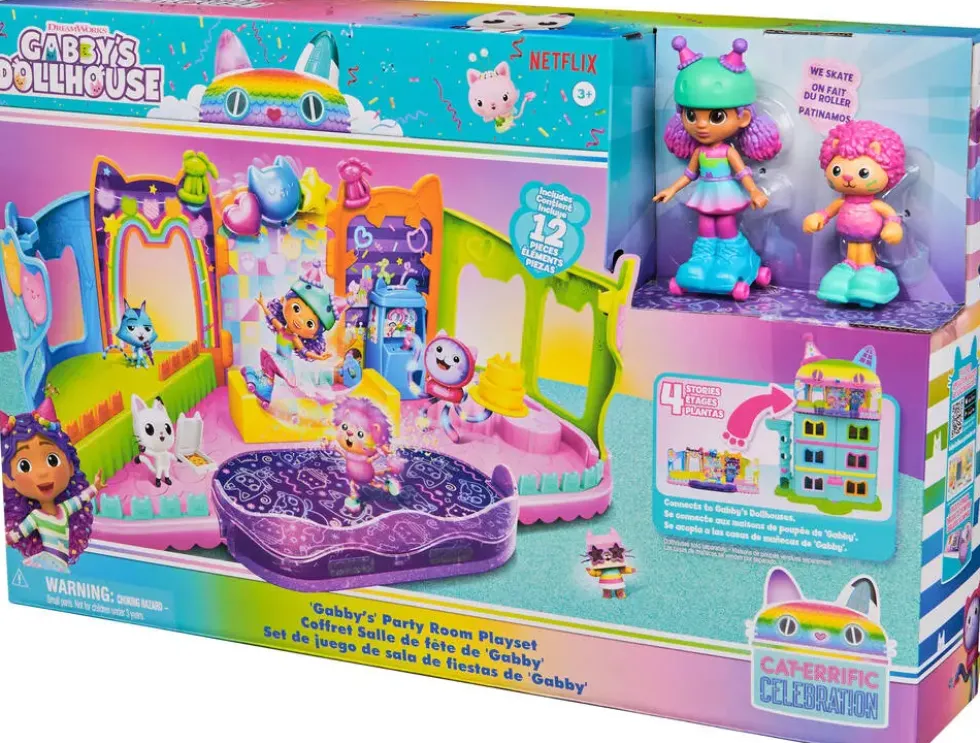 GABBY ET LA MAISON MAGIQUE - PLAYSET ROLLER DISCO