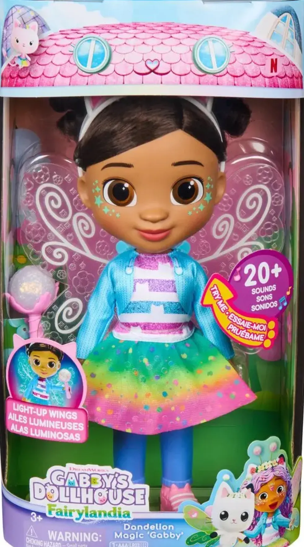 GABBY ET LA MAISON MAGIQUE - POUPEE GABBY A FONCTIONS FAIRYLANDIA