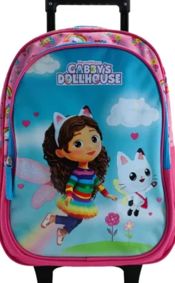 GABBY ET LA MAISON MAGIQUE - SAC A DOS ROULETTE 42CM
