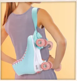 GEM SKATES - PATINS A ROULETTES QUAD ROLLER - BABY BLEU - L 39-42