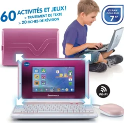 GENIO MAX 7 POUCES ROSE - PREMIER ORDINATEUR