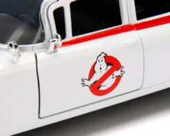 1/24 GHOSTBUSTERS VOITURE CADILLAC ECTO-1 WHITE HOLLYWOOD RIDES 1959