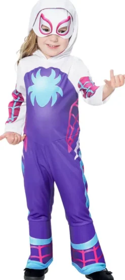 GHOST SPIDER - DEGUISEMENT TAILLE 2-3 ANS
