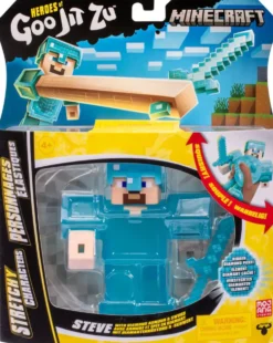 GOO JIT ZU- MINECRAFT - FIGURINE STEEVE 11 CM