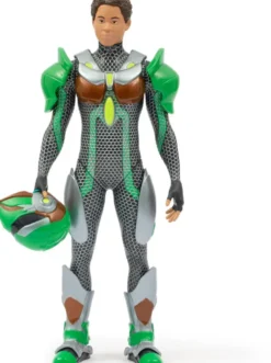 GORMITI - FIGURINE ARTICULEE DE 27 CM SCION AVEC ARMURE - TERRE