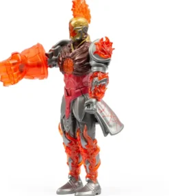GORMITI - FIGURINE ARTICULEE DE 27 CM GORMITI AVEC ARME - FEU