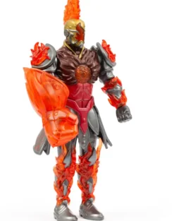 GORMITI - FIGURINE ARTICULEE DE 27 CM GORMITI AVEC ARME - FEU