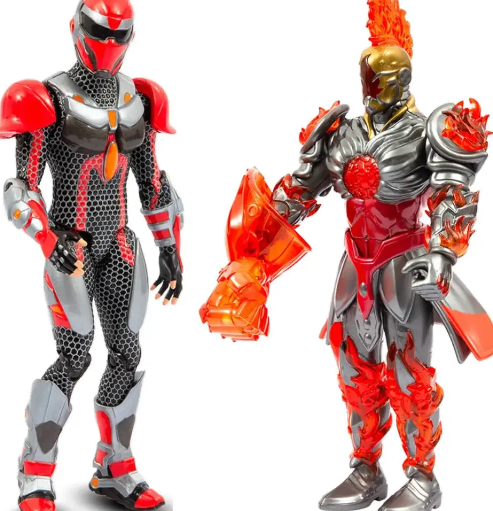 GORMITI - PACK 2 FIGURINES ARTICULEES 15 CM SCION ET GORMITI