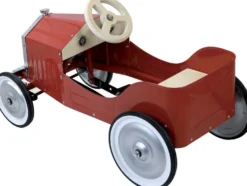 GRANDE VOITURE À PÉDALES ROUGE