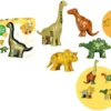 4 GRANDS DINOSAURES MAGNETIQUES FUNNY PUZZLE