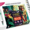GRAPH'IT GO KIT COLORIAGE MYSTERE - AVENTURE TROPICALE