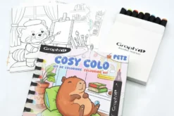 GRAPH'IT KIT DE COLORIAGE COSY COLO - PETZ