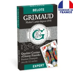 GRIMAUD EXPERT - BELOTE 32 CARTES - ÉTUI CARTON