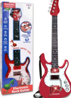GUITARE ROCK ELECTRIQUE AVEC BANDOULIERE
