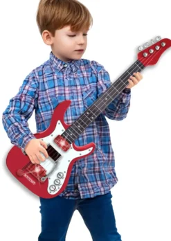 GUITARE ROCK ELECTRIQUE AVEC BANDOULIERE