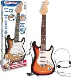 GUITARE ROCK ELECTRONIQUE SANS FIL AVEC BANDOULIERE