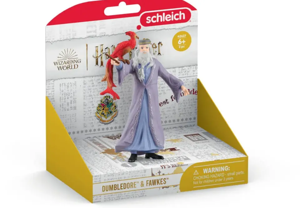 HARRY POTTER - FIGURINE - DUMBLEDORE ET FUMSECK