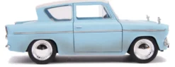1/24 HARRY POTTER FORD ANGLIA W- FIGURE BLUE HOLLYWOOD RIDES 1959