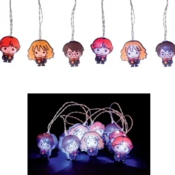 HARRY POTTER - GUIRLANDE LUMINEUSE PERSONNAGES EN 2D