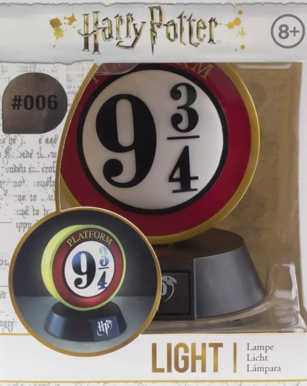 HARRY POTTER - LAMPE 3D QUAI 9 3-4