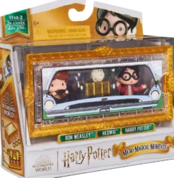 HARRY POTTER - MULTIPACK 3 FIGURINES VOITURE VOLANGE MOMENTS MAGIQUES WIZARDING