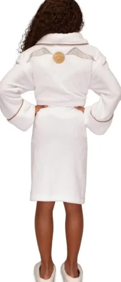 HARRY POTTER - PEIGNOIR VIF D'OR TAILLE M 7-9 ANS