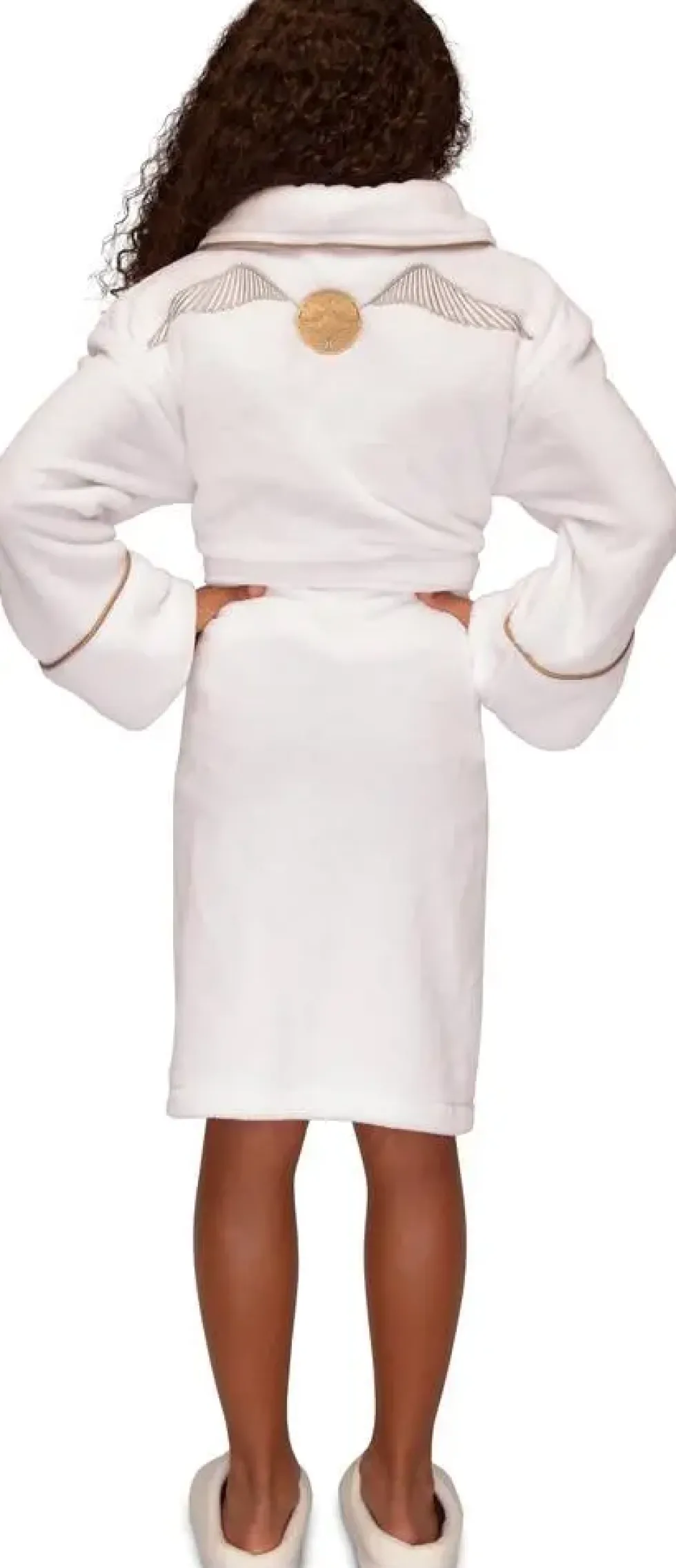 HARRY POTTER - PEIGNOIR VIF D'OR TAILLE M 7-9 ANS