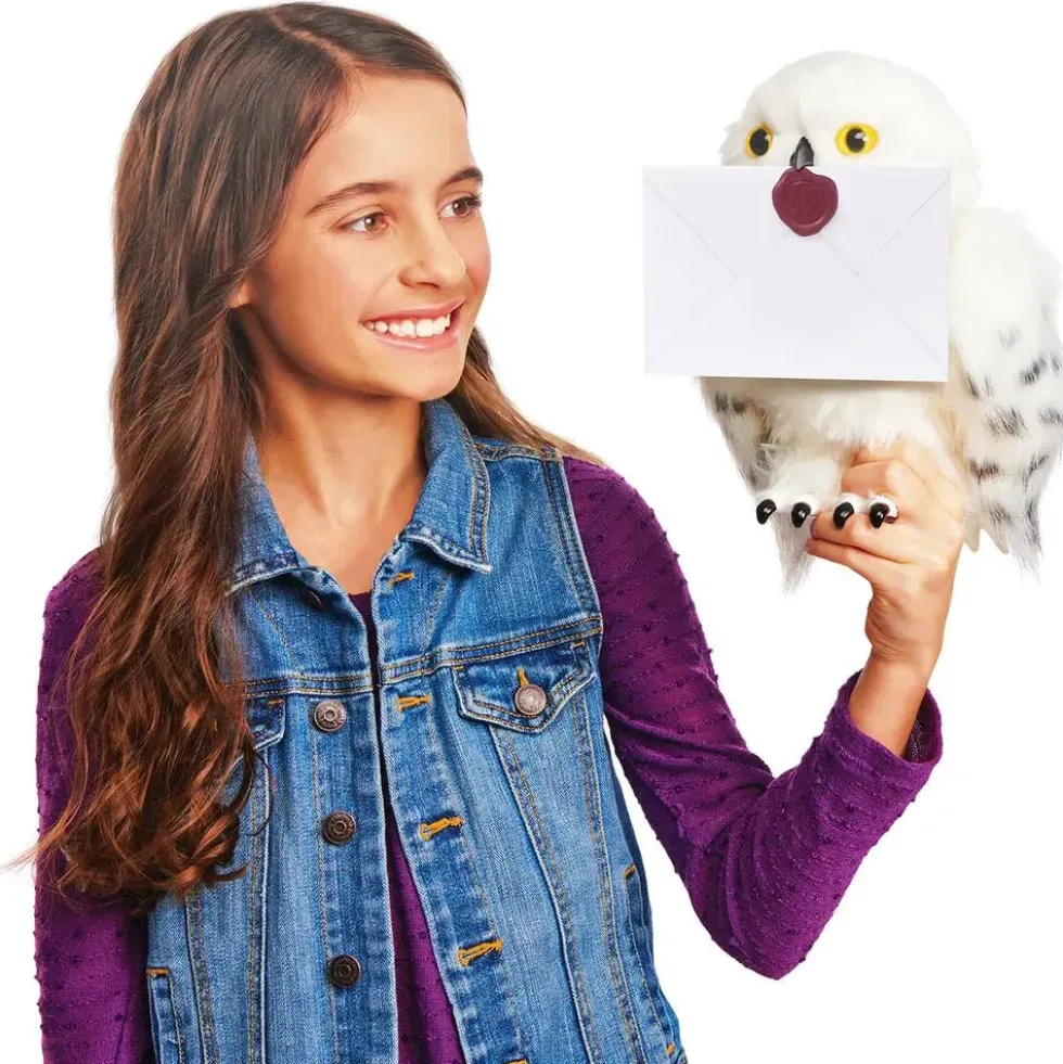 HARRY POTTER - PELUCHE HEDWIGE ENCHANTEE 30 CM