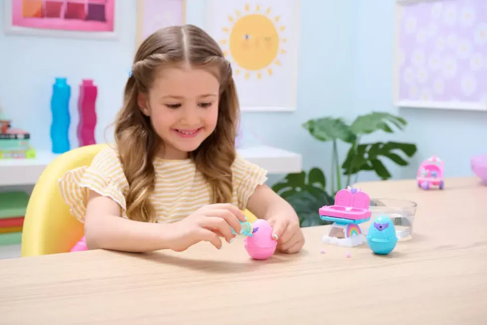 HATCHIMALS - PACK DE 2 HATCHIMALS + CHAISE HAUTE