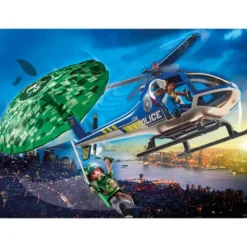 HELICOPTERE DE POLICE ET PARACHUTISTE - 70569