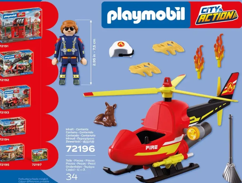 HELICOPTERE DE POMPIERS 72196