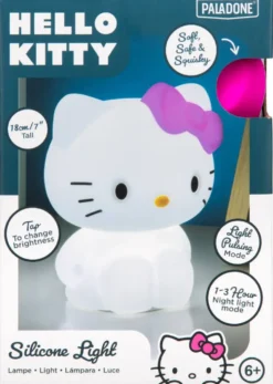 HELLO KITTY - LAMPE EN SILICONE RECHARGEABLE