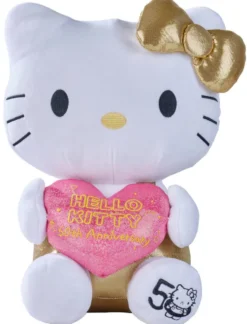 HELLO KITTY - PELUCHE 30 CM 50 EME ANNIVERSAIRE