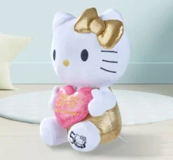 HELLO KITTY - PELUCHE 30 CM 50 EME ANNIVERSAIRE