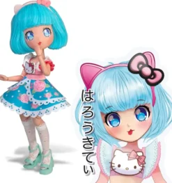 HELLO KITTY - POUPEE ARTICULEE 4SF PRETTY PINK