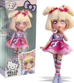 HELLO KITTY - POUPEE ARTICULEE 4SF CANDY UNICORN